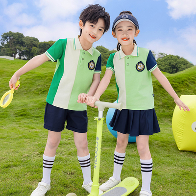 小学生校服套装儿童班服三件套入园服幼儿园春秋装运动会演出服潮