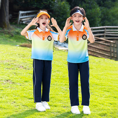 小学生校服春秋装儿童运动班服秋季新款棒球服幼儿园园服春秋套装