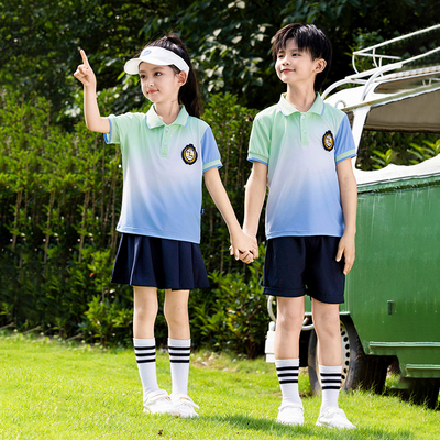 校服小学生儿童棒球服运动会服装幼儿园园服中学生初中生班服套装